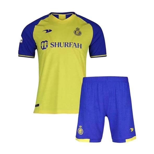 Camiseta Al-Nassr FC 1st Niño 2022-2023